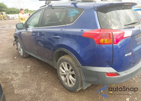 2014 Toyota Rav4 Limited из США, поврежденный, VIN 2T3DFREV7EW189208